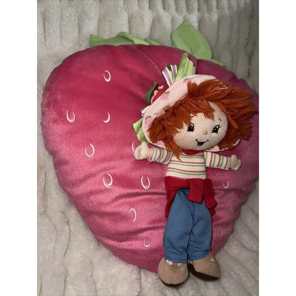 Vintage Strawberry‎ Shortcake Plush Pillow